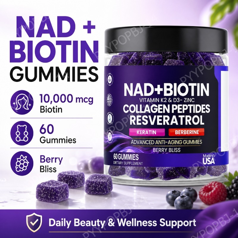 Nutrition Zinc - Gomas de Biotina e Colágeno com