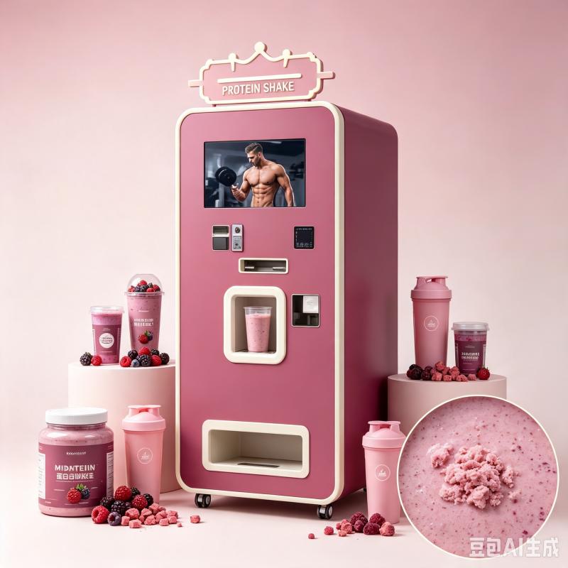 Nutrition Fitness Center - Máquina de Venda Automática de Shake