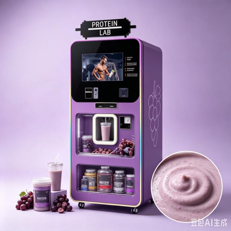 Nutrition Fitness Center - Máquina de Venda Automática de Shake