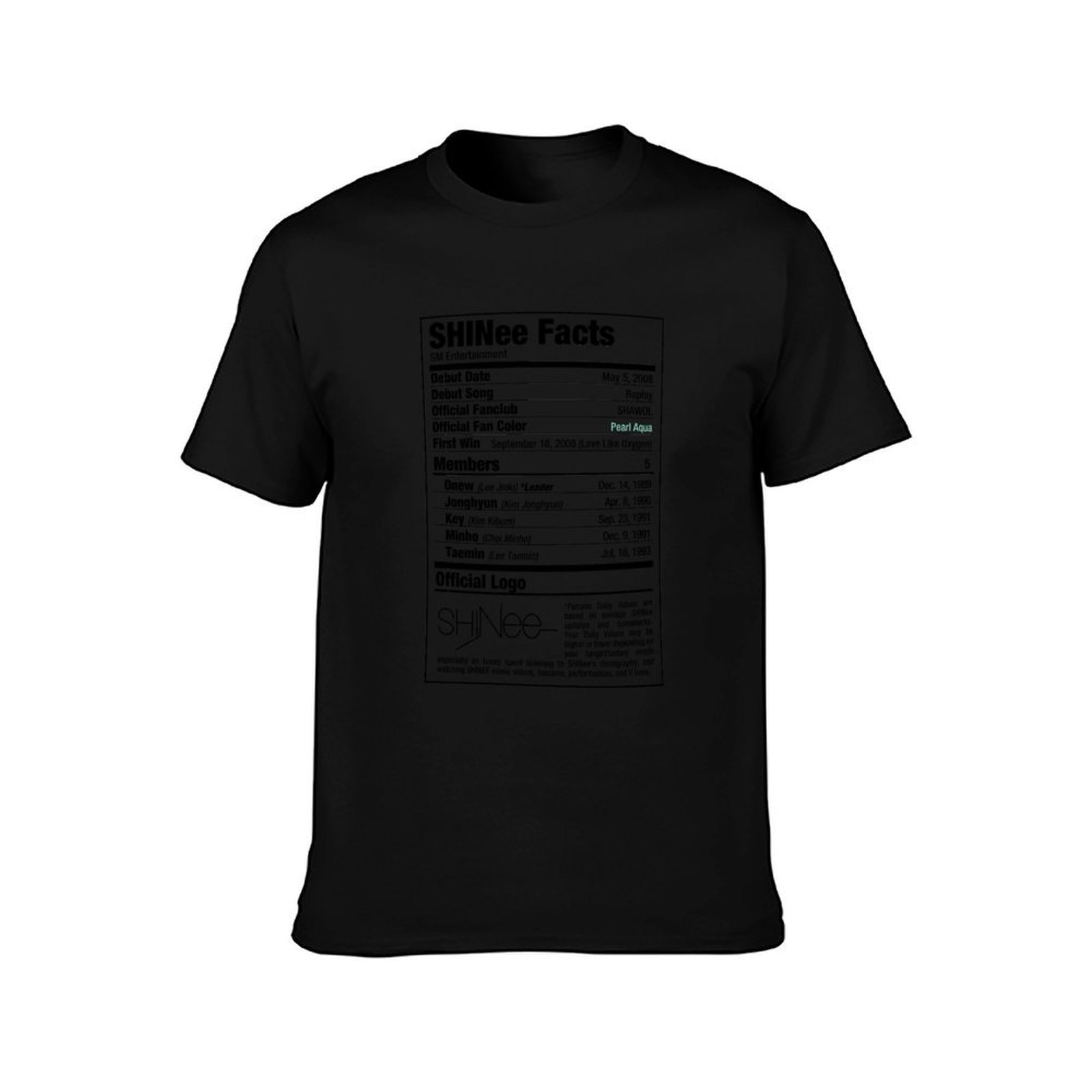 Camiseta SHINee Kpop Nutrition - Nutrition For Fitness Training avaliação e preço