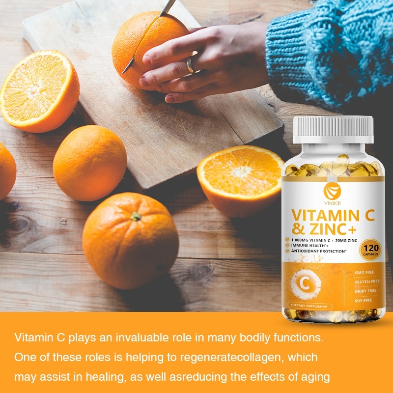 Vitakit Vitamina C 1000mg com  - Nutrition Zinc avaliação e preço