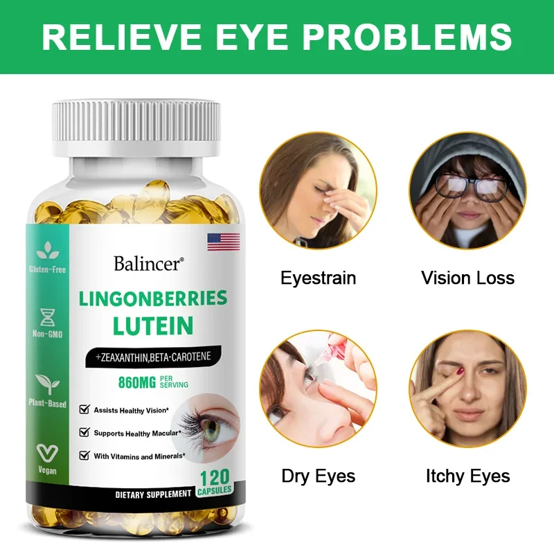 O suplemento do olho com luteí - Nutrition Zinc avaliação e preço