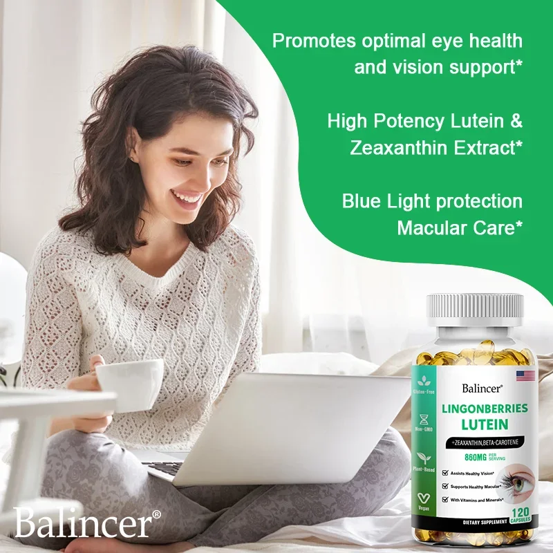 O suplemento do olho com luteí - Nutrition Zinc avaliação e preço