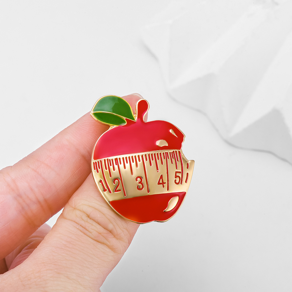 Nutrição maçã esmalte broche p - Nutrition Zinc avaliação e preço