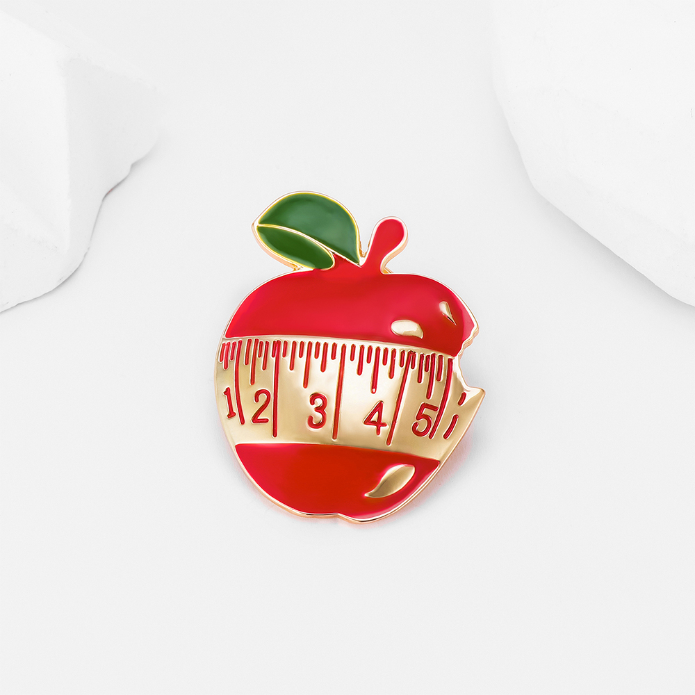 Nutrição maçã esmalte broche p - Nutrition Zinc avaliação e preço
